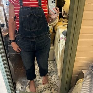 Old Navy Dark Blue Denim Overalls 14P